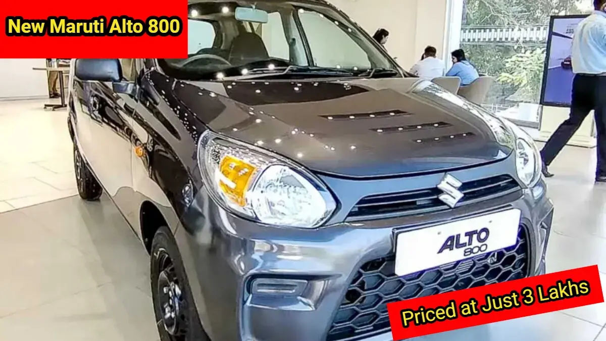 New Maruti Alto 800: A Game Changer for the Poor, Priced at Just 3 Lakhs