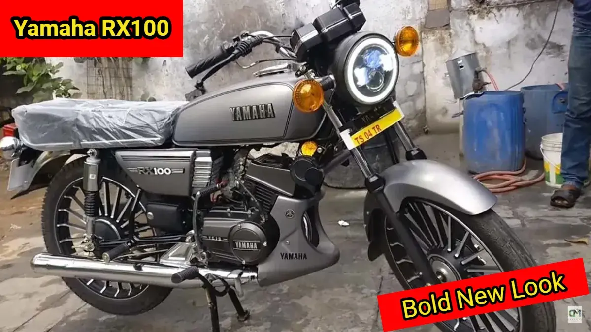 Yamaha RX100 Gets a Bold New Look – Ready to Take on KTM and Bullet